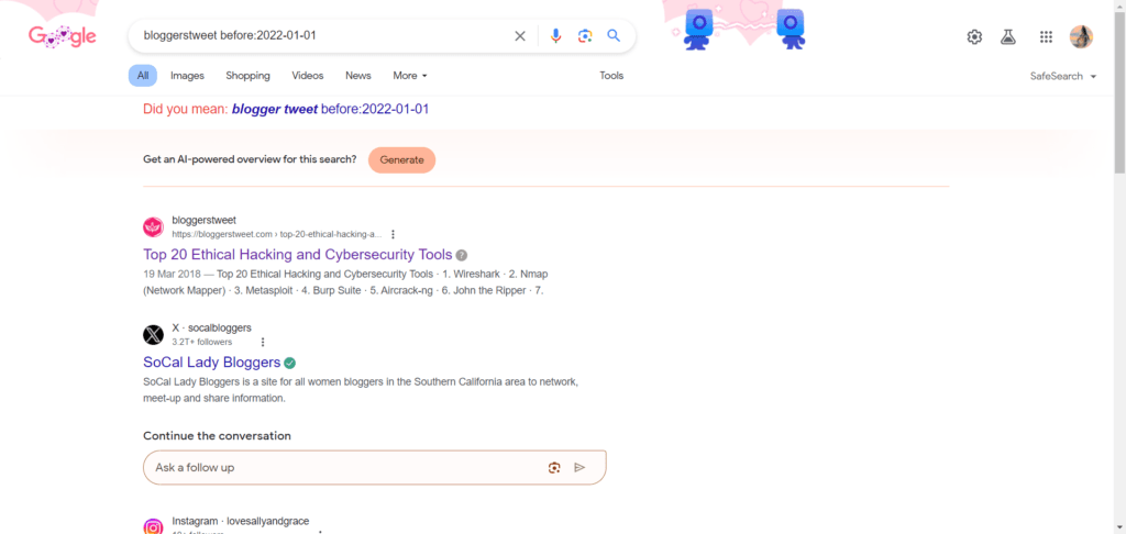bloggerstweet-before-2022-01-01-Google-Search
